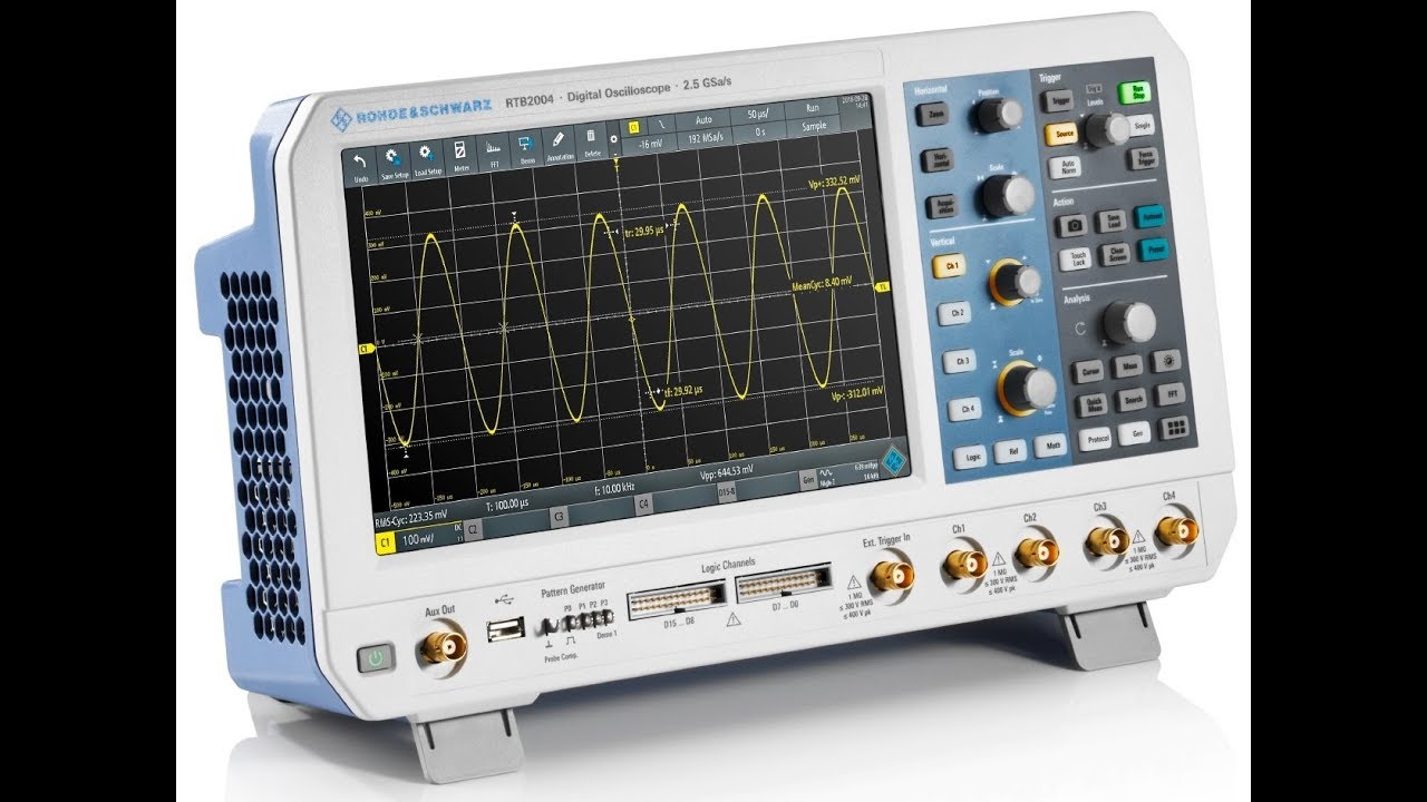 Rohde & Schwarz RTB2004 Giveaway Winner! - YouTube