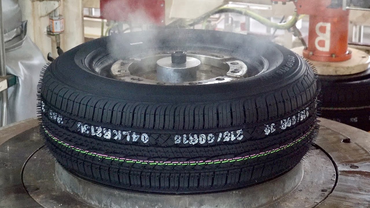 GoPro Inside a CAR TIRE (TIRE vs NAILS)