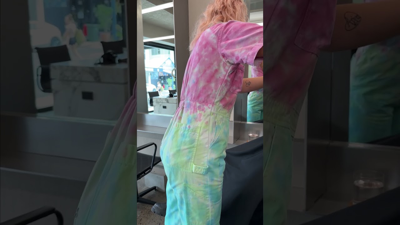 How to dye your boiler suit? All from Eve Workwear Online. 