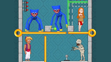 Pull The Pin Save Her Puzzle Spy New Gameplay Walkthrough ♡ Mobile Game