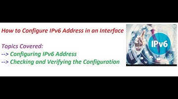 How to Configure IPv6 Address || GNS3 || TAMIL