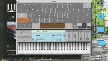 Keyboard Keyboard Music App from Mac App Store (Basic Overview)