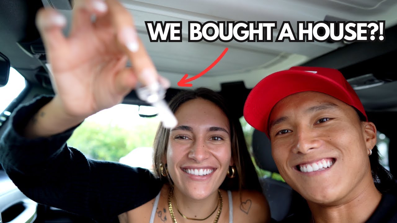 WE BOUGHT A HOUSE // first look of the new house - YouTube