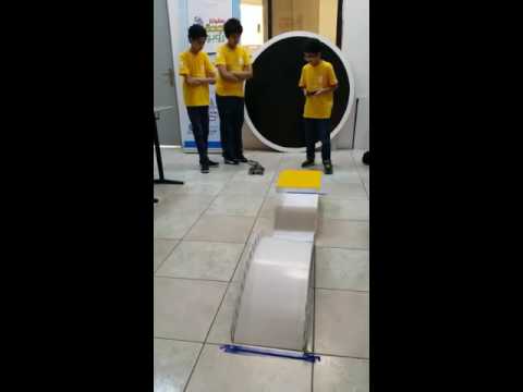 تجربة التحكم عن بعد للروبوت مسار الروبوت