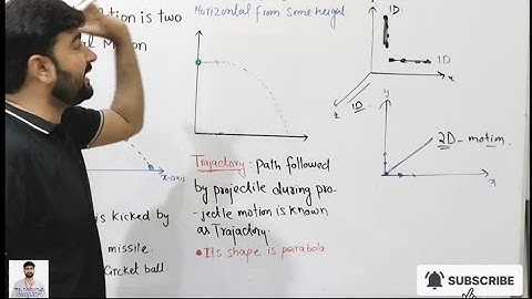 Relationship Between Height and Time of Projectiles | Projectile Motion | MDCAT | NCERT 🔥