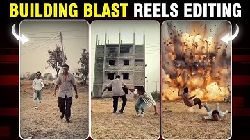 Realistic Buliding Blast Video Editing Capcut | Realistic Vfx Effect Using Ai Tool | Viral Reel Edit