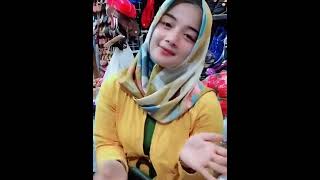 Jilbab toge live di toko