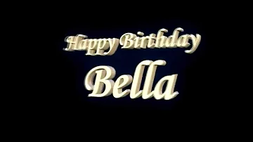 Happy Birthday Bella Shaw