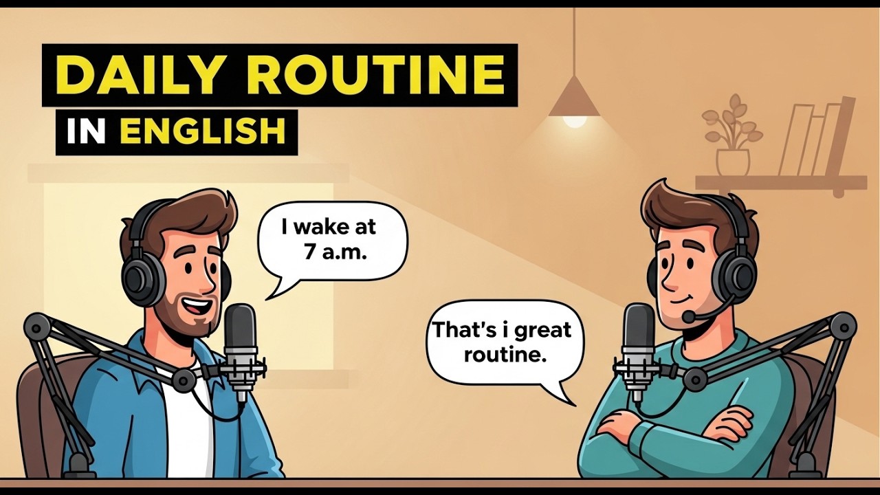 Morning to Night | How to Talk About Your Daily Routine in English