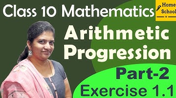 Arithmetic Progression| Class 10 | Part-2| Exercise 1.1 | NCERT | CBSE
