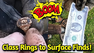 ETRAC Hits Hard on Gold Class Ring Plus Lots of Other Finds