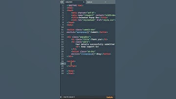 Animated popup box  | HTML, CSS & JS