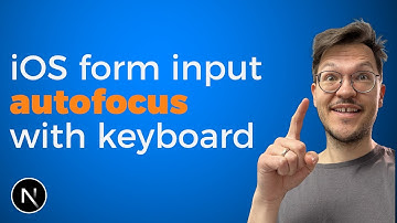 Autofocus on iOS form inputs with keyboard open