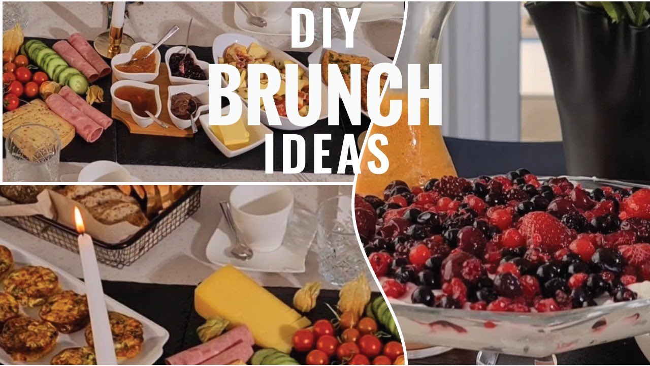 BRUNCH IDEAS AT HOME EASY YouTube