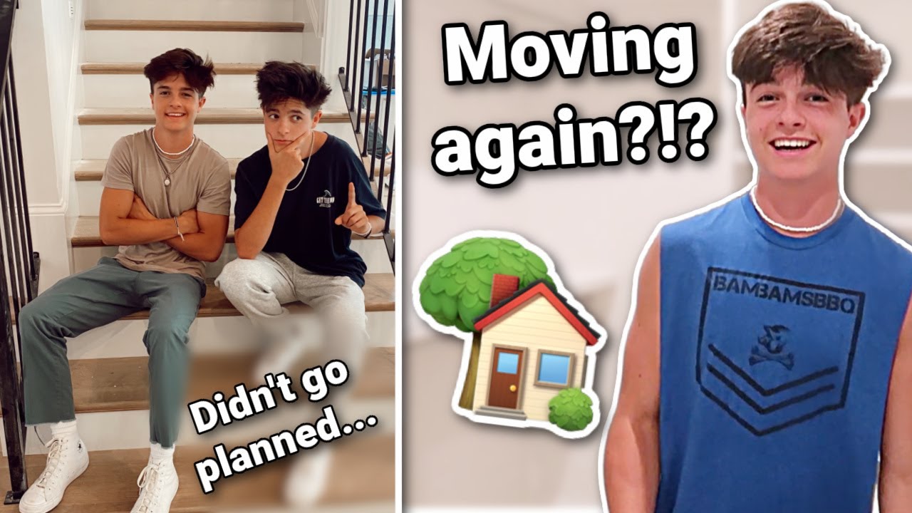 Moving didn't go like planned... | Moving into a HOTEL! | Brock and Boston