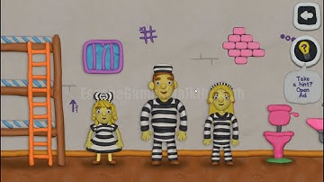 12 Locks Dad and daughters Level 3 (Prison/Jail) Walkthrough [RUD Present]