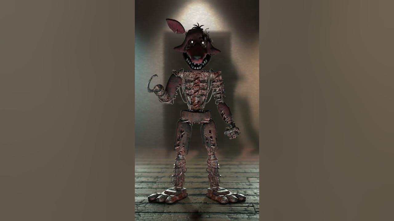 Stylized Ignited Foxy FNaF TJOC Animation, fnaf tjoc