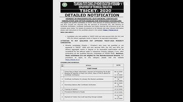 ts icet counselling || ts icet 2020