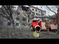 Mother awaits rescue of daughter after Zaporizhzhia strike