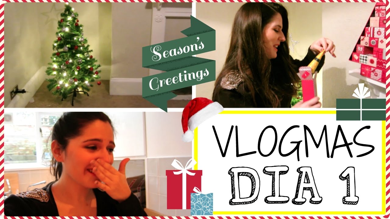 ME HIZO LLORAR Y ARMANDO EL ARBOLITO! 🎄 Vlogmas 1, 2016