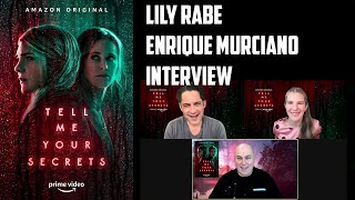 Lily Rabe & Enrique Murciano Interview - Tell Me Your Secrets (Amazon Prime)