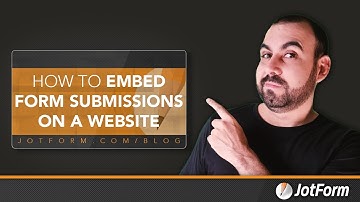 How to embed form submissions on a website