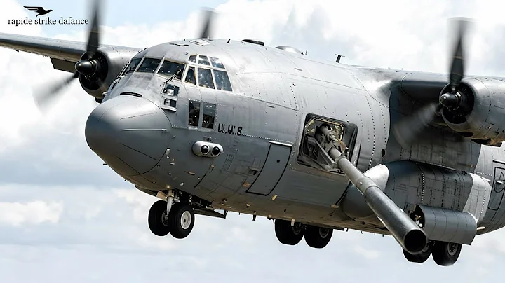 US Air Force Test-Fires AC-130 Gunship With Terrifying New Cannon