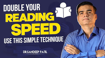 2x your reading speed-use this simple technique. | by Dr. Sandeep Patil.