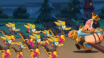 Fire Dinosaurs vs Medieval King- Dino Bash 2 Travel Through Time