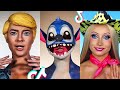 Really crazy tiktok makeup art series