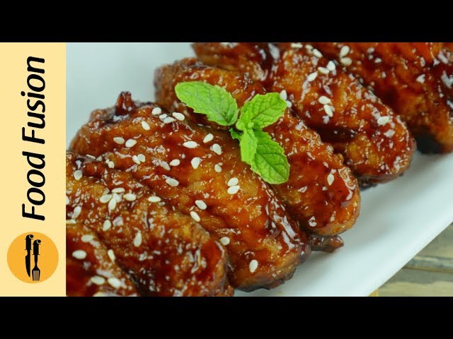 Honey BBQ Chicken Wings Recipe By Food Fusion