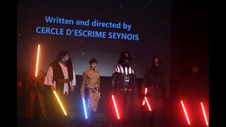 GALA SABRE LASER 2018 ( Star Wars lightsaber show II )