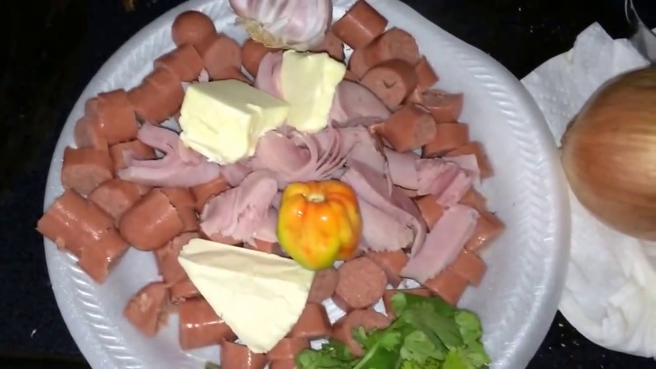 Haitian Spaghetti And Hot Dogs Haitian Spaghetti And Hot Dogs