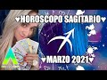 ♐ SAGITARIO - 💜 Marzo 2021💜 ✨EL TAROT MANIFIESTA TU HOROSCOPO✨