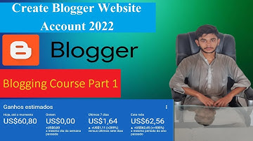 How To Create Blogger Account 2022 || Blogging Course Part 1