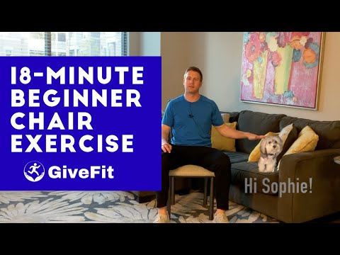 18 Minute Beginner Chair Exercise 