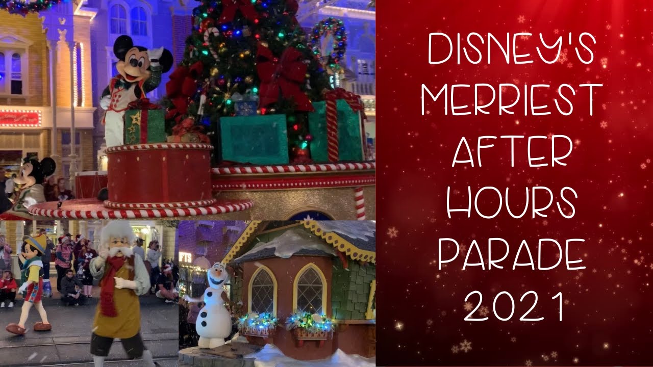 Christmas Parade Route Chicago 2022 Disney World Christmas Parade 2021 - Youtube