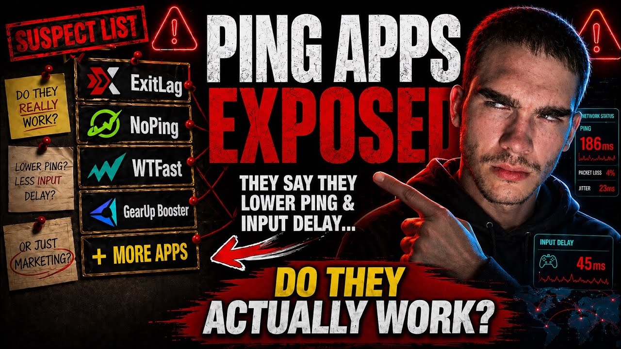 Ping Notifications Overload Ping Apps EXPOSED: Do They Actually Lower Ping & Input Delay? - YouTube