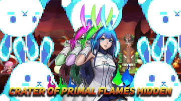 Crusaders Quest - Crater of Primal Flames - Just Bunnies doing cute things, right Yichui?