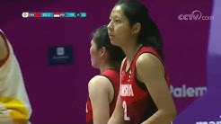 basket putri indonesia (37) vs china (139) asian games - Durasi: 1.24.03. 