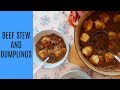 Beef stew and dumplings | Mrs Rachel Brady | UK stay at home mum