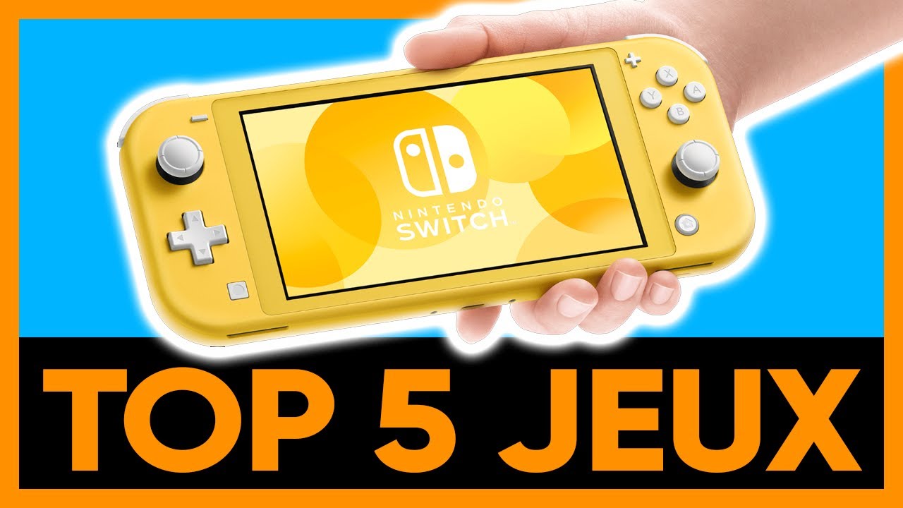Les 5 MEILLEURS JEUX Nintendo Switch Lite 