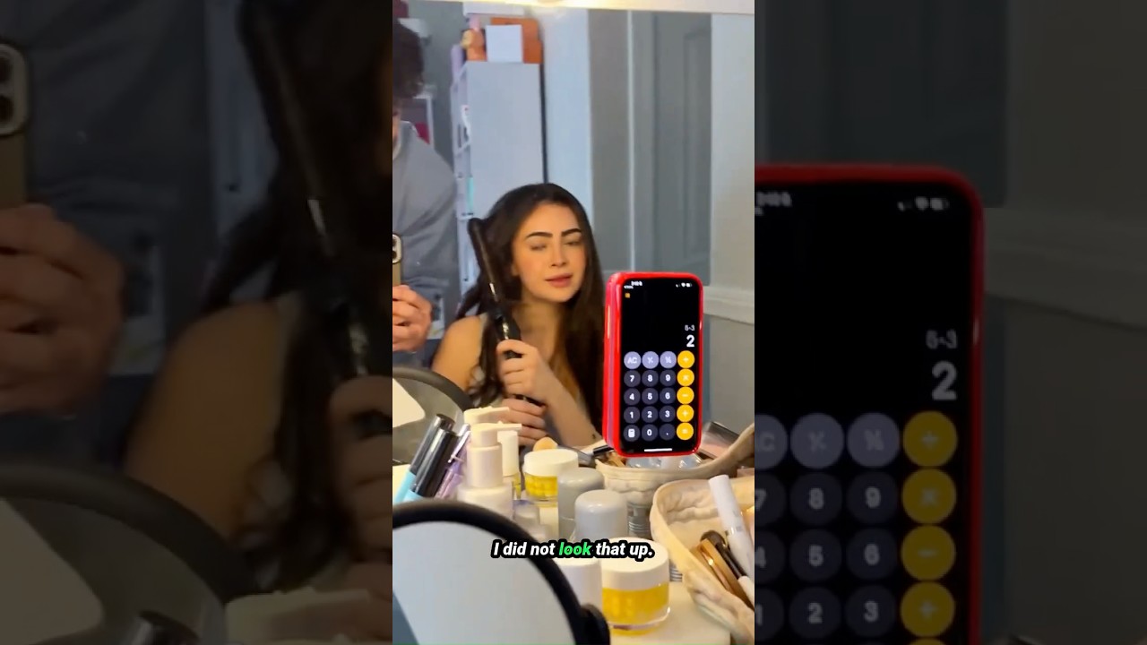 Keemokazi checks his sisters calculator app and immediately regrets it 😂