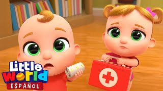 Canción del Boo Boo 🎤 Canciones Infantiles 🎶 Little World En Español 👶🏻🌎