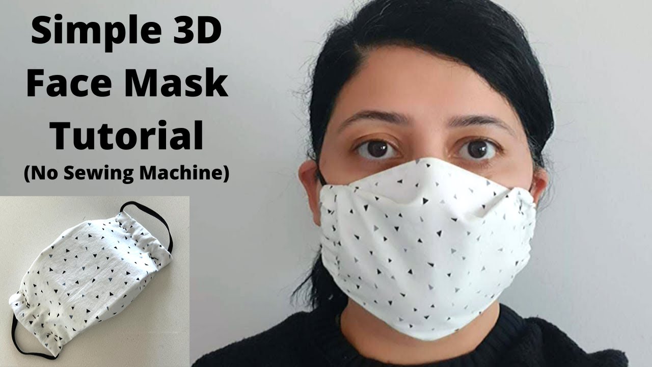 how-to-make-a-3d-face-mask-without-sewing-machine-diy-fabric-mask