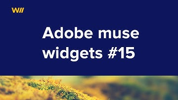 Adobe muse widgets #15