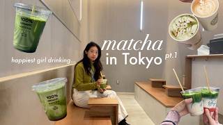 Matcha Speedrun In Tokyo, Japan . Easy Cafés For Beginner Matcha Drinkers