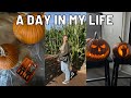 day in my life: pumpkin carving & work from home! | Keaton Milburn