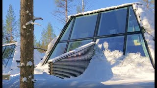Snowman World Glass Resort. Glass igloo hotel in Rovaniemi ...