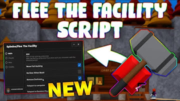 *NEW* Flee the Facility Script (PASTEBIN 2025) (NEVER FAIL HACKING , ESP ALL ,  AUTOFARM, SPEED )